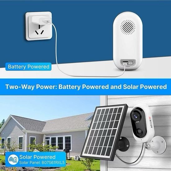 Dragon Guard Hsc078 WiFi Solar Camera CCTV Home Intelligent Security Monitoring IP Camera