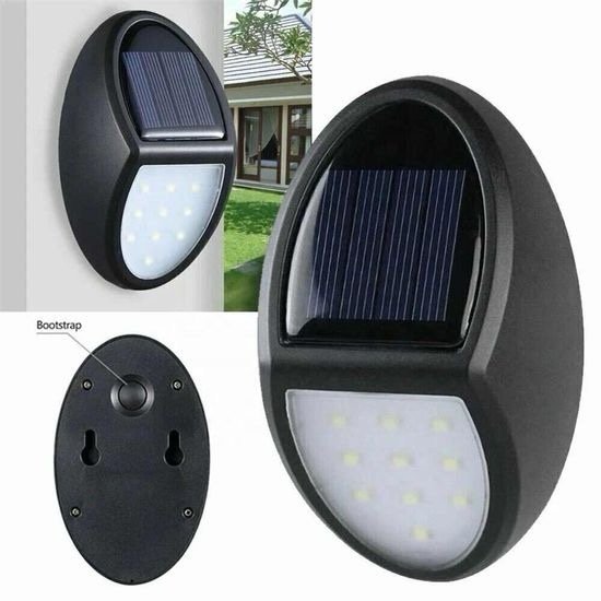 Hot Sale 2024 Solar Stair Light Outdoor Courtyard Balcony IP65 Water Wall Light Garden Step Light Solar Panel LED Light