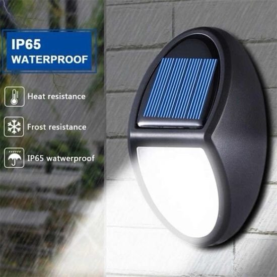 Hot Sale 2024 Solar Stair Light Outdoor Courtyard Balcony IP65 Water Wall Light Garden Step Light Solar Panel LED Light