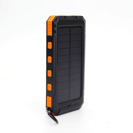 20000mAh 10000mAh Solar Energy Charger Mobile-Phone  -Accessories USB C LED Light Smartphones Portable Phone Charger Solar Power Bank