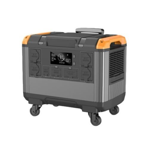 Portable 3000W Power Station with Solar Panel 2688wh LiFePO4 Battery Generator Energy