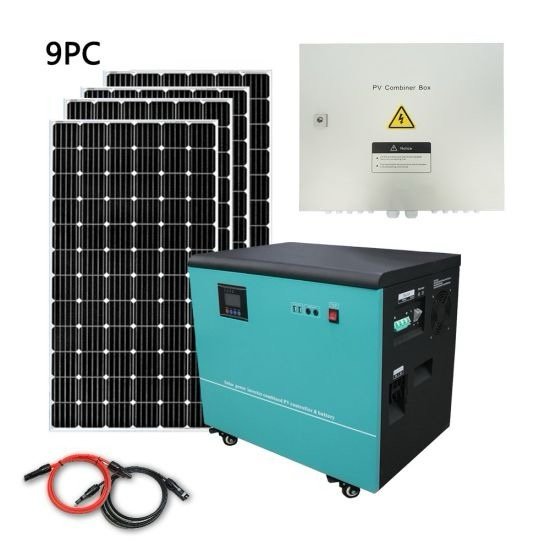 Portable Solar Generator All in One Solar Inverter Solar Inverter Battery Solar Generator 6000W