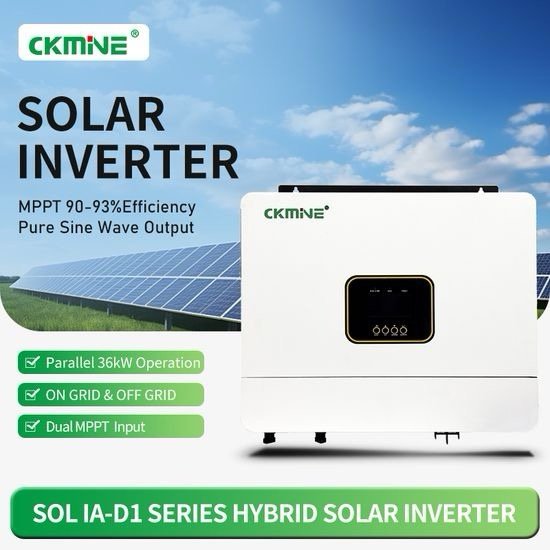 Ckmine High-Efficiency Hybrid Inverter 6000W for Solar System